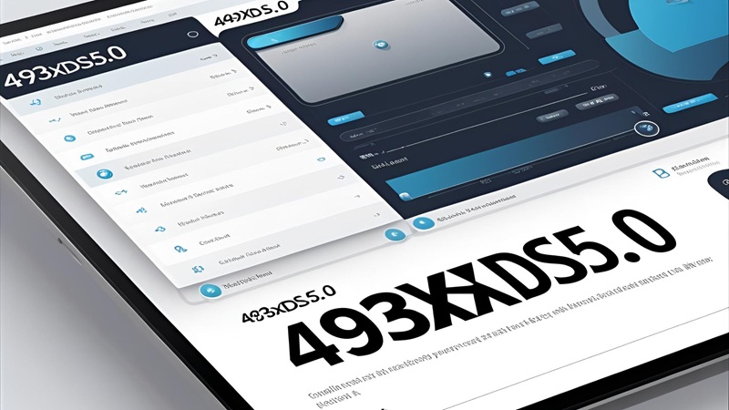 what is 493xds5.0 in software